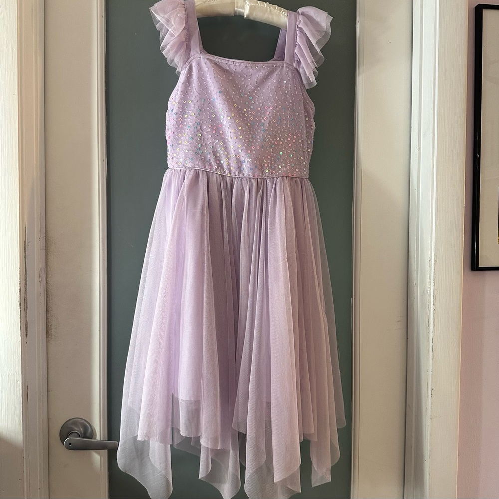 Cat & Jack Light Purple sequins dress